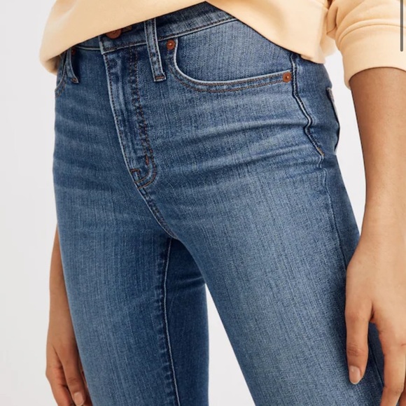 Madewell Curvy High-Rise Skinny Crop Jeans in Dalstrom Wash - Picture 5 of 13
